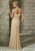 2021 Elegante Meerjungfrau von The Bride Race V-Ausschnitt Longärmediziner Mutterkleider maßgeschneiderte Hochzeitsgastkleider Neues Design