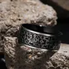 Clusterringen Ska Ring Anillos Soldier Men voor mannelijke titanium staal Hombre Dsacred Animal Chinese etnische kostuum sieraden BR8-386