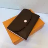 Yeni Rosalie Para Çantası Mini Pochette Tasarımcı Kadınlar Kompakt Cüzdan Anahtar Para Kart Tutucu Kılıf Accessoires Emilie Sarah Victorine W211D