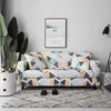 Cubiertas de sofá de estilo múltiple Establecer esquinas elásticas para la sala de estar cubierta de sofá Decoración para el hogar Ensamblate Slipcover FHL489-WLL