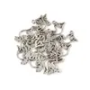 300pcs Antik Silver Alloy Peace Dove Charms Pendants för smycken gör armband Halsband DIY Tillbehör 11.2X19mm A-259