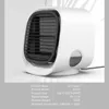 Luchtkoeler Ventilator Mini Desktop Airs Conditioner met Nachtlampje Minis USB Water Koeling Fans Luchtbevochtiger Purifier Multifunctionele Zomer