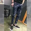 Männer Jeans 2022 Dünne Frühling Marke Ankle-Länge Enge Hosen Casual All-Match-Mode Oversize Zeit Begrenzte