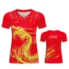 2020 Tokyo Game Podszewka Chiny MA Long Men Tunnis Shirts Pingpong Tee koszul