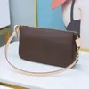 3A Alta Qualidade Designer de Moda Mulheres Bolsa de Ombro POCHETTE ACCESSOIRESS Bolsas Flor Imprimir Senhoras Luxurys Bags