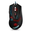 Imice X8 Gaming Mouse Przewodowe Luminous Regulowane DPI LED Przewodowa mysz do komputera PC Laptop Przewodowy Gaming Myszy Komputerowy Akcesoria