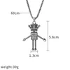 Pendentif Colliers Européen Et Américain Ins Rétro Vintage Robot Collier Hommes Femmes Street Dance Personnalité Bijoux Cadeau