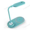 2 In 1 Led Table Desk Lamp Qi Wireless Charger Multifunction Reading Light With Dc 5v Usb Charging Port For Mobile Phone Charge F4503600