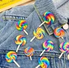 2021 arc-en-ciel sucette broche bonbons Badge manteau pull robe veste broche broches femmes hommes mignon broches