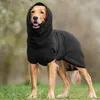 Vêtements pour chiens Super chaud épais vêtements d'hiver veste imperméable chiot gilet pour animaux de compagnie manteau sweats à capuche chiens lévrier lévrier berger vêtements