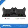 for Xbox One/ X/ Slim Gamepad Charge Base Multi-Function Cooling Fan Charging Base Dual Charger Dock with LED Light Game Parts