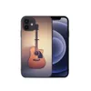 iPhone 13mini 13pro 13promax 12 12miniのセルケースシェルカバー音楽楽器アートロックバンドギター男性女性