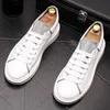 Luxury Designer Men Business Casual Shoes Male PU Leather Sneakers Men Fashion Loafers Walking Footwear Wedding Party Shoes size:38-43