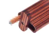 Pirogue en bois de couleur avec pelle en métal One Hitter Bat Accessoires pour fumer Embouts en métal Filtres à cigarettes Conteneur de tuyau Narguilés Bongs