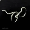 Net Celebrity High-end Sense Cold Wind Snake-shaped Ring Female Niche Design Fashion Personality Index Finger Ring
