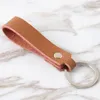 Retro leather keychain Simple car key chain for men women key ring hangs Fashion jewelry will and sandy new