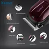 KM-2600 Hair Salon Retro Olja Huvud Professionell Hårklippare Stor kapacitet Lithium Batteri Fast Charge och Plug Dual Användning Clipper