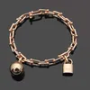 Japon Corée du Sud pour hommes Bracelet Bracelet en acier inoxydable Bijoux de luxe entier Bracelet Gift en or rose Punk Classic 2106091005524
