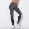 Frauen Yoga Hosen Camouflage Nahtlose Training Push-Up-Leggings Joggings Fitness Bauch-steuer Laufen Gym Sport