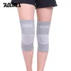 Elleboog knie pads aolikes 1pair outdoor sportvolleybal basketbal protector brace veiligheid ondersteuning elastiek nylon