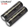 LIITOKALA LII-34A 3.7V BATERIA 18650 3500mAH 10A Descarregando baterias recarregáveis