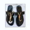 2075 modedesigner kvinnor strandsandaler broderi plattform flip flops loafers sommar lägenheter skor dam sandal tofflor storlek 35-42