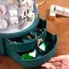 Storage Boxes & Bins Jewelry Box Earrings Display Stand Bracelet Necklace Organizer Foldable Portable Plastic Rack