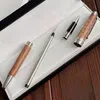 Pure Pearl The Little Prince 145 Roller Ball Pen Barrel الكلاسيكية الكلاسيكية روزوود برميل مع عدد المسلسل كتابة Smoth الفاخرة Offi311l