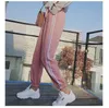 Summer pants women Korean student Ankle-Length sports pants Harajuku bf trend thin harem pants loose ins beam feet trousers Q0801