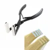 5pcs Multi-Functional Hair Tools Stainless Steel Hair Extension Flat Type Deck Shape Pliers Clamp For Tape Extensions