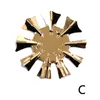 Nagelform Stämpelplattor Franska manikyrmodellering Formning av rostfritt stål Nagelkonst för Crystal Lack Stampings