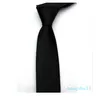 Cravatta in seta stile 20 stilista di marca per uomo Solid Celebrity Pajaritas Gravata Slim Cravatta skinny al collo da uomo