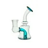 Mais novo Tornado Barato Percolator Glass Bong Hookahs 3.5inch mini reciclador tubulações de água 14mm feminino articulação de Óleo Dab Rigs Bong