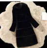 Mulheres Collar Fur Collar Outono Inverno Faux Lã Casaco Couro Quente Outerwear 211220