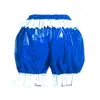 23 färger kvinnor vintage cosplay kostym elastisk midja ruffle trim lös shorts nyhet pumpa shorts wetlook pvc bloomers