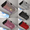 Autres accessoires d'intérieur Strass Lunettes de voiture Lunettes de soleil Boîte de rangement 7 couleurs Crystal Auto Sun Visor Organisateur Holder257y