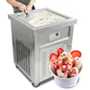 Gratis frakt till dörr ETL CE Gratis leverans till dörrmatbearbetningsutrustning 52x52cm Square Pan Roll Ice Cream Machine