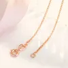 Necklaces Chains Circle shaped Necklace chain thickness 1.2mm round circle necklace pearl bead buckle