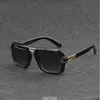 Gafas de sol de moda Gafas de sol de metal con montura grande de alta calidad Gafas de sol estilo Rap HipHop6931244