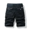 Chaifenko zomer katoen lading shorts mannen casual multi-pocket militaire broek losse werk leger tactische 210714