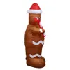Holiday party decorations 5Ft Christmas Inflatable Santa Gingerbread Snow Man Keep Candy Stick Decor For Indoor Outdoor Diy Decora6044981