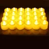 3,5 * 4,5 cm LED Tealight Tea Candles Flameless Light Battery Operated Wedding Birthday Party Juldekoration Wholeaco222 A22 A21