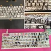 pbt 110key ahegao keycap صبغ التسامي oem الشخصي اليابانية أنيمي keycap ل الكرز gateron kailh التبديل لوحة المفاتيح الميكانيكية