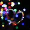 Elektronisk sträng ljus 3 lägen LED Fairy Lamp Garland Multi Color DIY String Lamp Christmas Party Garden Yard Decoration