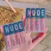 Hud @ Beauty 4 adet Mat Sıvı Ruj Seti rouge a levre lip Gloss Lipgloss Maquiagem Kiti 4 Sürümde