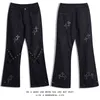 HIPHOP Brand Stampato Croce Combino Comitato Casual Slipata Retro Pantaloni a vita alta Streetwear Pantaloni gotici per uomini e donne 211110