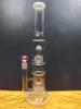 16 "Big Glass Bong White Black With Bucket Dome Percolator Oil Rig Bongs18.8mm Bowl Water Pipe Colorful Glass Bubbler Pipes Zeusart Shop