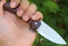 Specail Off Damascus Flipper Folding Knife VG10 Damascuss Steel Drop Point Blade Rosewood + Stainless Steels Handle Ball Bearing EDC Pocket Knives