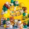 103 stks Dierlijke Ballonnen Garland Arch Kit Latex Ballon Jungle Theme Feestartikelen Kids Boy Birthday Party Decorations Baby Shower 210626