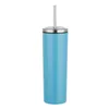 20oz Stainless Steel Skinny Tumbler With Lid Straw Mugs Double Wall Vacuum Insulated Cup Water Bottle